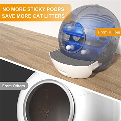 Hillpig Self Cleaning Cat Litter Box Extra Large Automatic Cat Litter