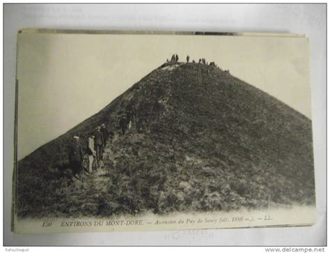 Le Mont Dore Cpa Le Mont Dore Ascension Du Puy De Sancy