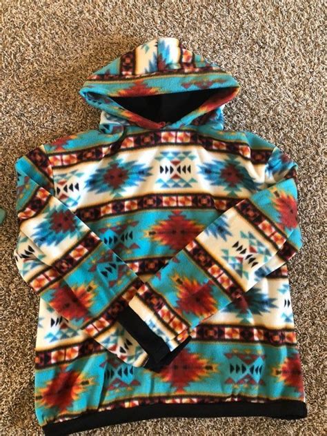 Mens Aztec Hoodie Aztec Mens Aztec Hoodie Aztec Hoodie Western