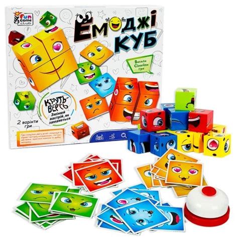Настольная игра Эмоджи куб. Купить в Киеве и Украине. Цена 288 грн. Арт ...
