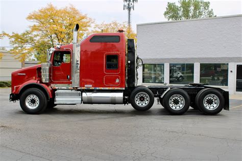 Used 2009 Kenworth T800 Sleeper Tri-Axle Heavy Haul - Cummins ISX 550hp- EXTENSIVE SERVICE! For ...