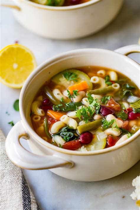 Slow Cooker Minestrone Soup Italian Recipe The Simple Vegansita