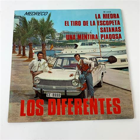 Los Diferentes LP Bøger Noder Vinyl Art Nuvo Antik Vintage