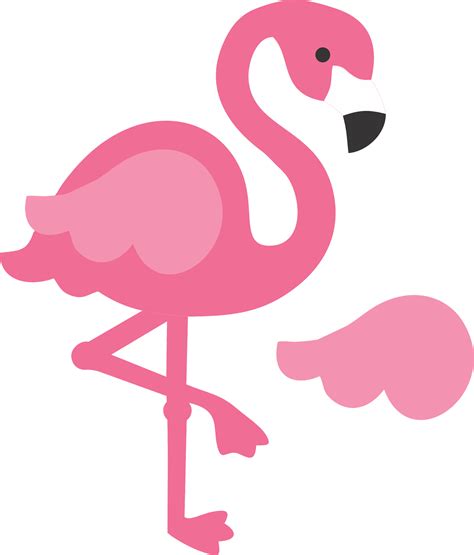 Topo de Bolo Flamingo para Impressão