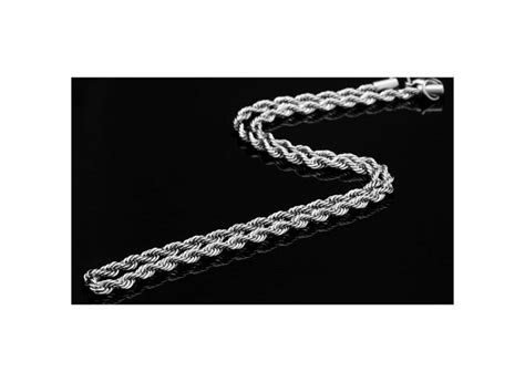 Corrente Cord O Torcido Masculino Cm A O Inox Cir Rgico O Melhor