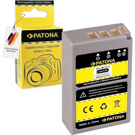 Batterie BLS 5 Compatible Avec Olympus BLS 50 OMD E M10 Stylus 1 Pen