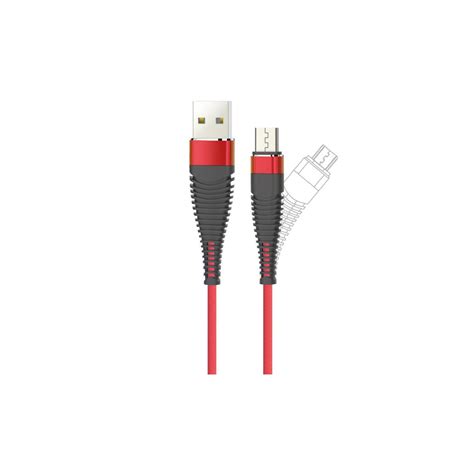 Cabo Micro Usb Vermelho Realtech