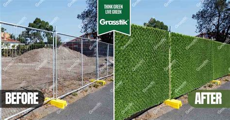 Artificial Grass Fences Privacy And Style In One Grasstik