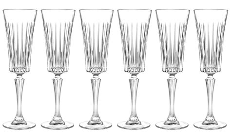 Everly Quinn Toasting Flute Glass Champagne Flutes Set Of 6 Flute