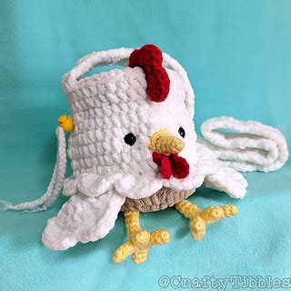 Ravelry: Chicken Chalk Bag pattern by CraftyTibbles