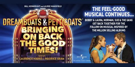 Dreamboats & Petticoats UK Tour | Dates & Tickets | Musicals On Tour UK