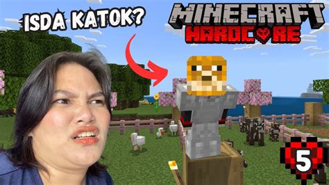 WE BUILT FARMS Ft ISDA KATOK Hardcore Minecraft PE 5 YouTube