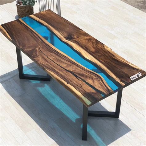 Wood Table With Epoxy | ubicaciondepersonas.cdmx.gob.mx