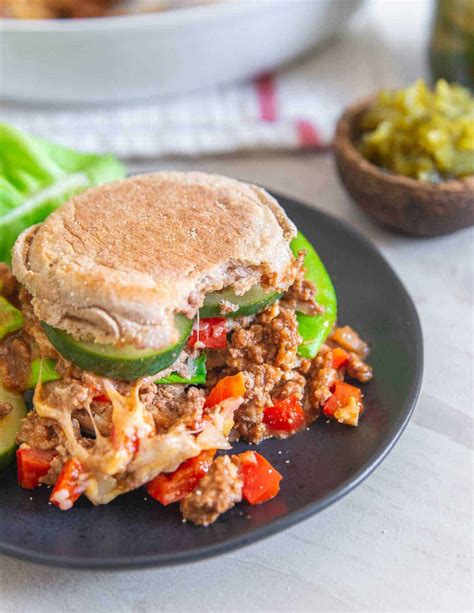 Healthy Sloppy Joes Healthier Sloppy Joes Recipe