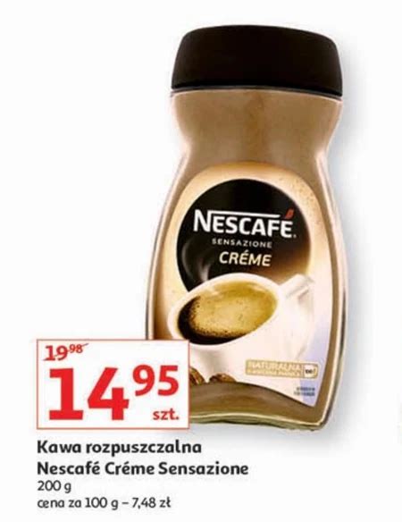 Kawa Nescafe 25 TANIEJ Promocja Auchan Supermarket Ding Pl