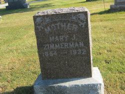 Mary Jane Phelps Zimmerman 1854 1932 Mémorial Find a Grave