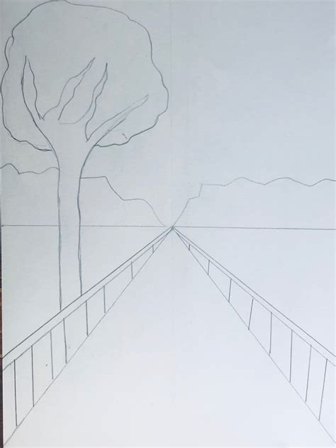 1 Point Perspective Drawing