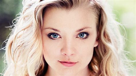 HD Wallpaper Natalie Dormer Eyes Blue Eyes Women Blonde Actress