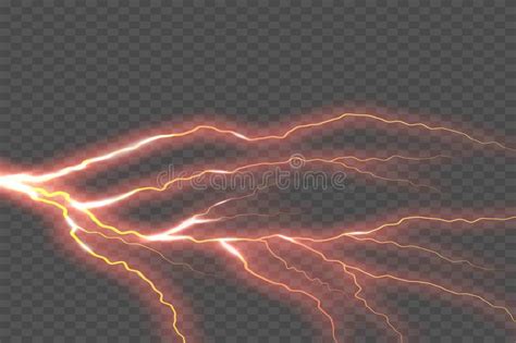 Flash Bonde Da Luz Da Tempestade Do Trov O Do Rel Mpago Vector O Raio