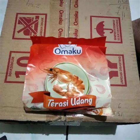 Jual Terasi Udang Omaku Isi 20 Pcs Shopee Indonesia