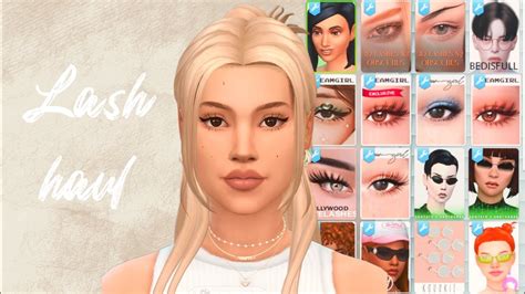 MUST HAVE Eyelashes CC Links Sims 4 YouTube