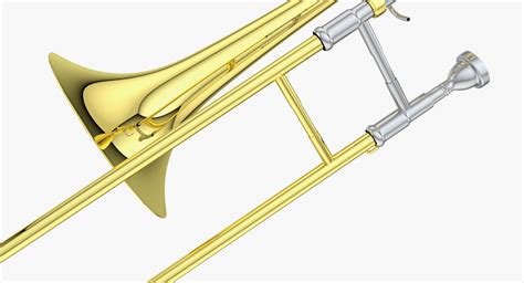 Trombone 3D Model 39 Max Unknown Free3D