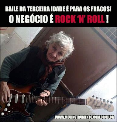 Idade não é nada Respeito é tudo Rock n roll rompe gerações e não