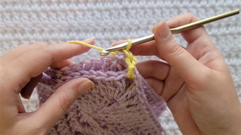 Photo Tutorial How To Crochet Zig Zag Slip Stitch Join