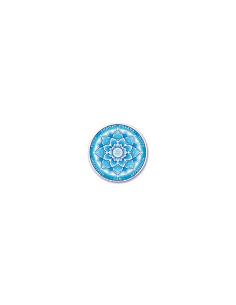 Aufkleber Quinto Chakra Vishuddha