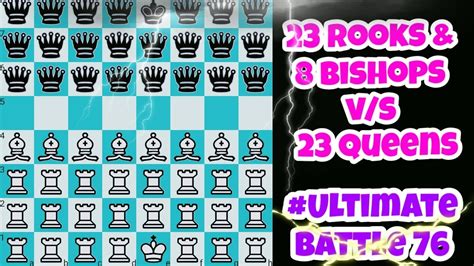 Ultimate Battle Rooks Bishops Vs Queen Fairy Youtube