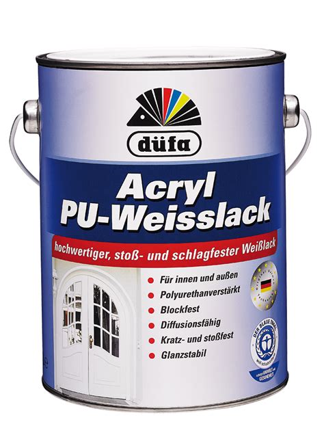 Acryl Pu Weisslack D Fa