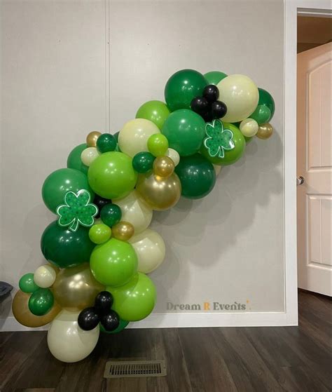 Garland Balloon | St patricks decorations, Balloons, Ballon garland