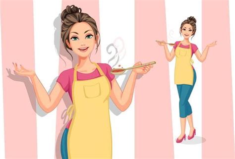 Woman Chef Vector Art Icons And Graphics For Free Download