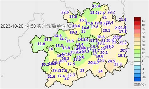 周末阳光上线，贵州省各地气温逐步回升夜间白天多云