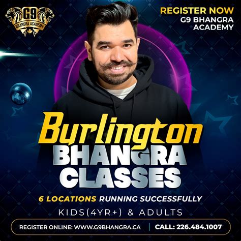 Bhangra Classes Burlington For Kids And Adults G9 Bhangra Classes