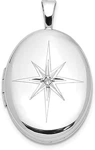 Amazon Auriga Fine Jewelry Sterling Silver Rhodium Plated