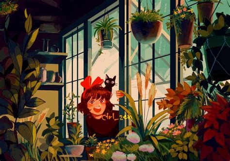 Pin By Jonathan Mathew On Kikis In Studio Ghibli Art Studio