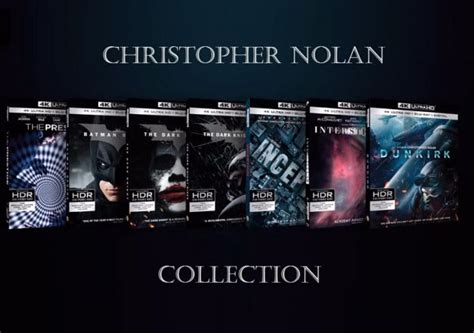 21 Disc Nolan Collection Batman Dunkirk Inception Auf 4k Blu