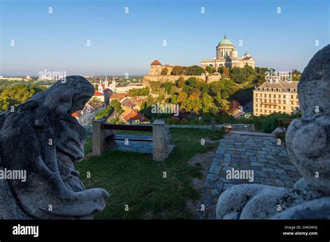 Esztergom Gran Castle Hill With Basilica View From Calvary River