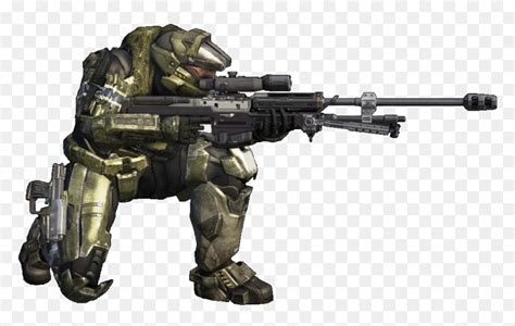 Sniper Png - Halo Reach Sniper Guy, Transparent Png - vhv