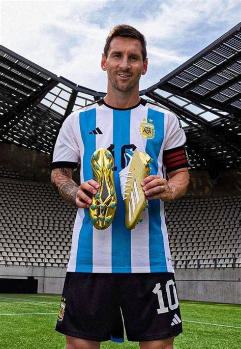 Qatar 2022: Leo Messi usará estas zapatillas doradas de Adidas en el
