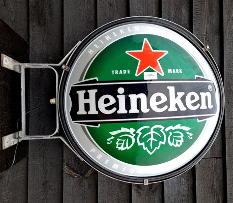 Heineken Bier Dubbelzijdige Lichtbak Cm Fh De Kornschuur