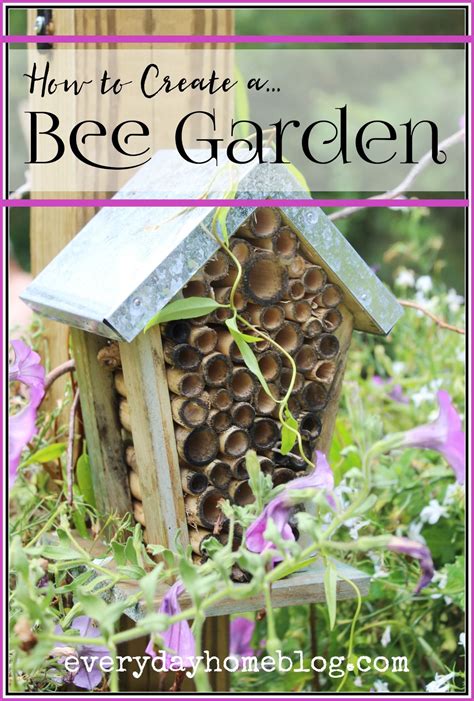 Tips And Ideas For How To Create A Bee Garden Bee Garden Bee Friendly Garden Pollinator Garden