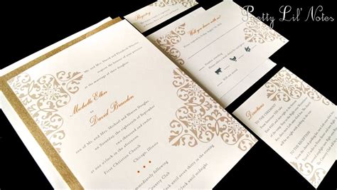 Elegant River Custom Color Wedding Invitation by PrEttYLiLNoTeS