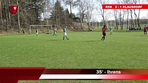 SSG Rot Schwarz Kiel TSV Klaudorf 08 04 2018 YouTube