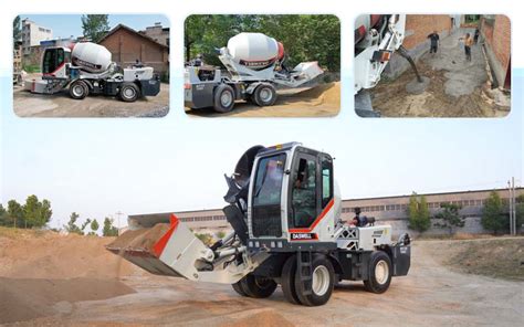 Multifunctional Self Loading Concrete Mixer DASWELL