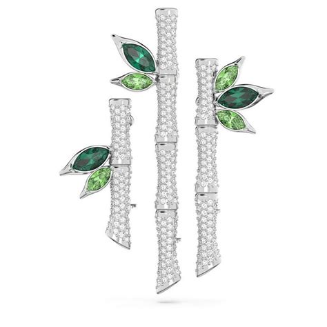 Women S Swarovski Dellium Brooch Green Brooches Inspired By The