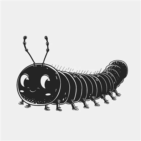 Premium Vector Centipede Vector Cute