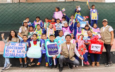 Cáritas realiza campaña escolar contra la xenofobia en Ate Vitarte