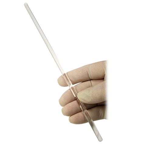 Clear Glass Stir Rod Inch